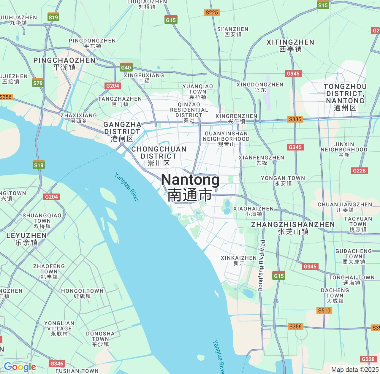 Map image for Intellectual Property Lawyers in Nantong and Jiangsu IP firms at coordinates  ; .