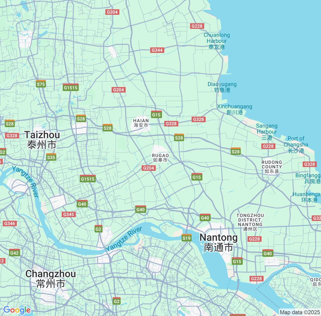 Map image for Intellectual Property Lawyers in Rugao and Jiangsu IP firms at coordinates  ; .