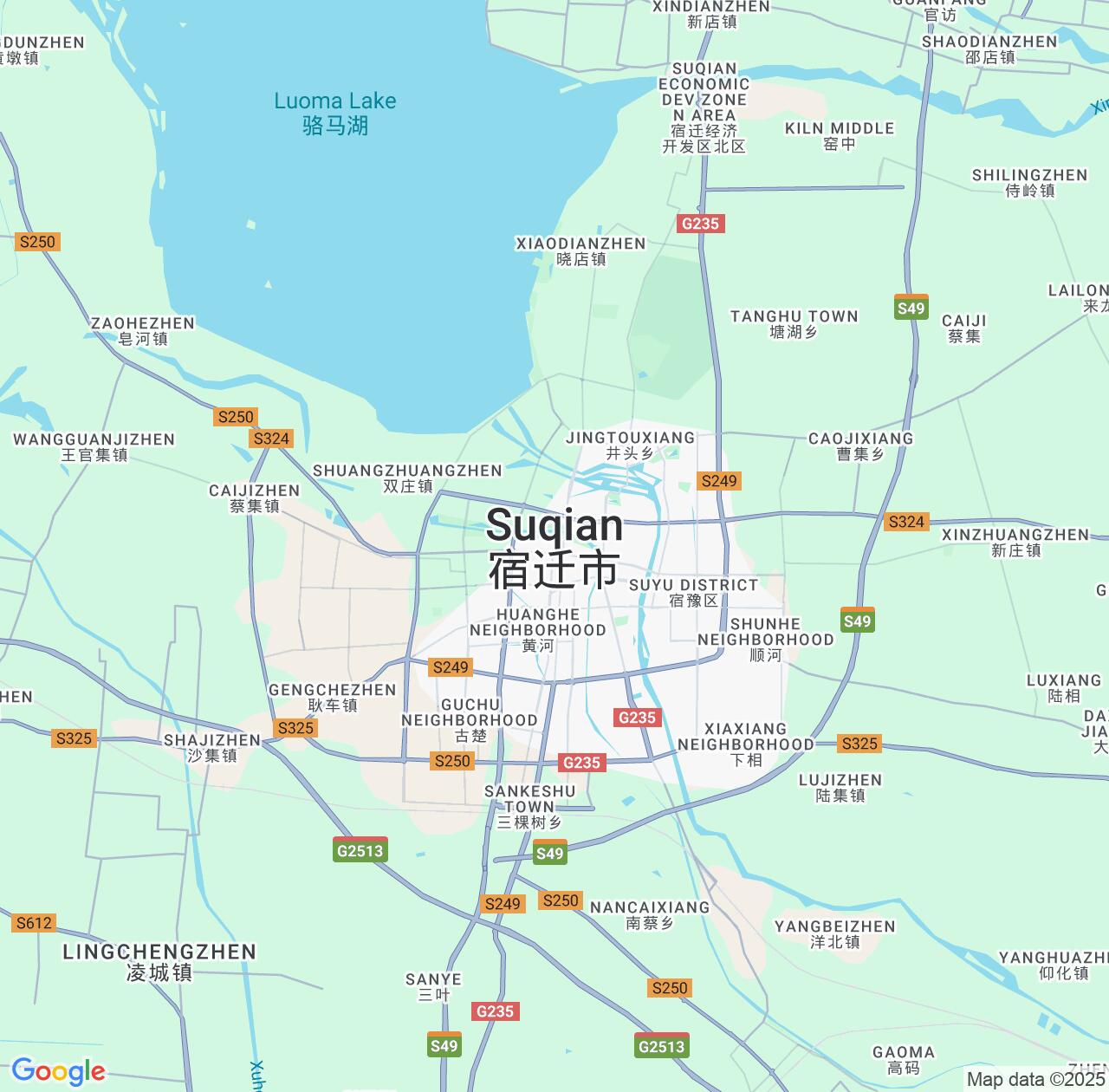 Map image for Intellectual Property Lawyers in Suqian and Jiangsu IP firms at coordinates  ; .