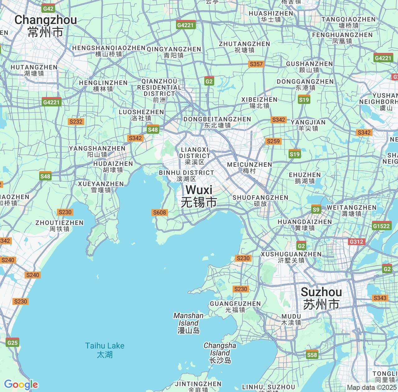 Map image for Intellectual Property Lawyers in Wuxi and Jiangsu IP firms at coordinates  ; .