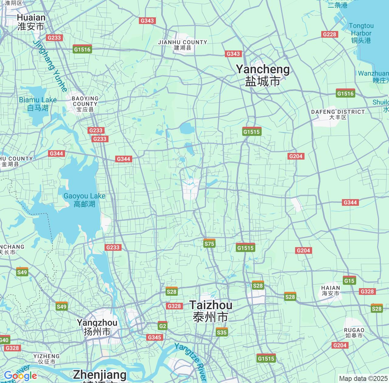 Map image for Intellectual Property Lawyers in Xinghua and Jiangsu IP firms at coordinates  ; .