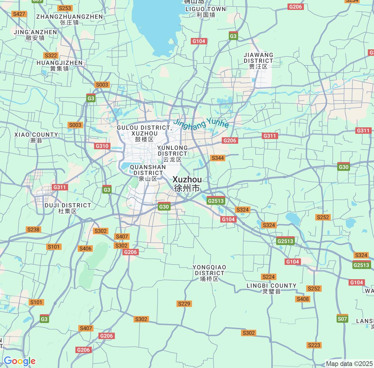 Map image for Intellectual Property Lawyers in Xuzhou and Jiangsu IP firms at coordinates  ; .