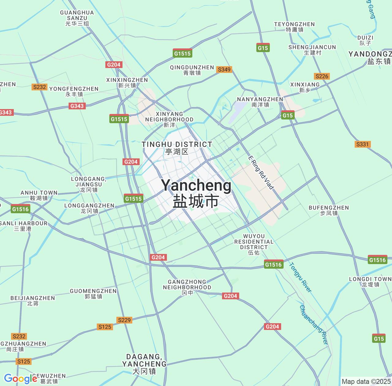 Map image for Intellectual Property Lawyers in Yancheng and Jiangsu IP firms at coordinates  ; .