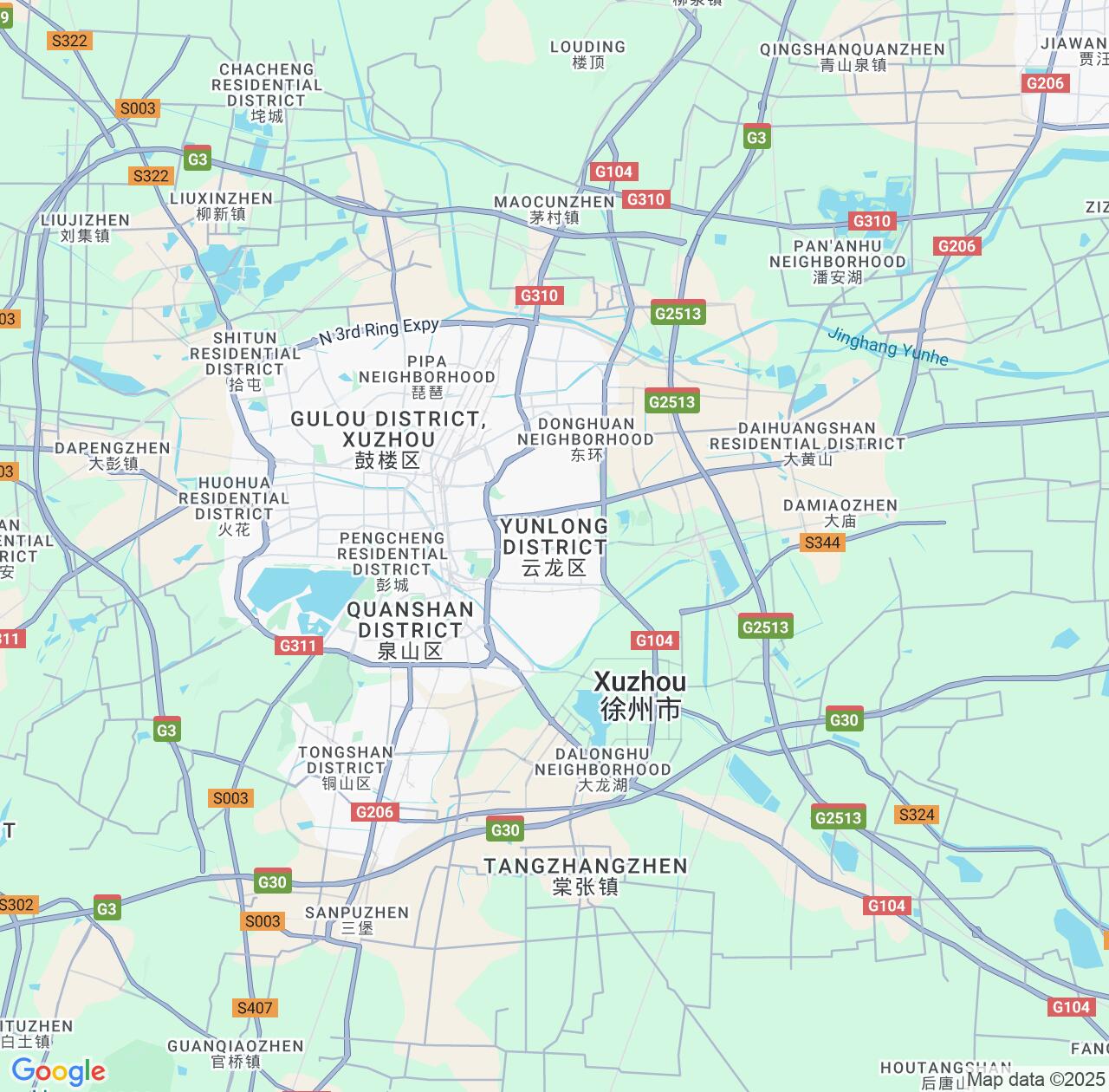 Map image for Intellectual Property Lawyers in Yunlong and Jiangsu IP firms at coordinates  ; .