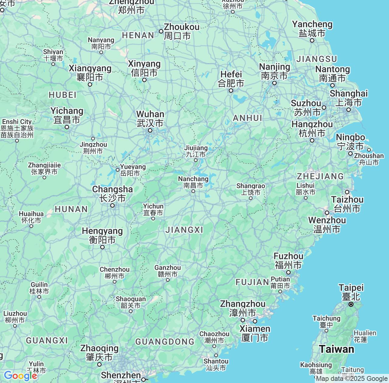 Map image for Intellectual Property Lawyers in Jiangxi and China IP firms at coordinates  ; .