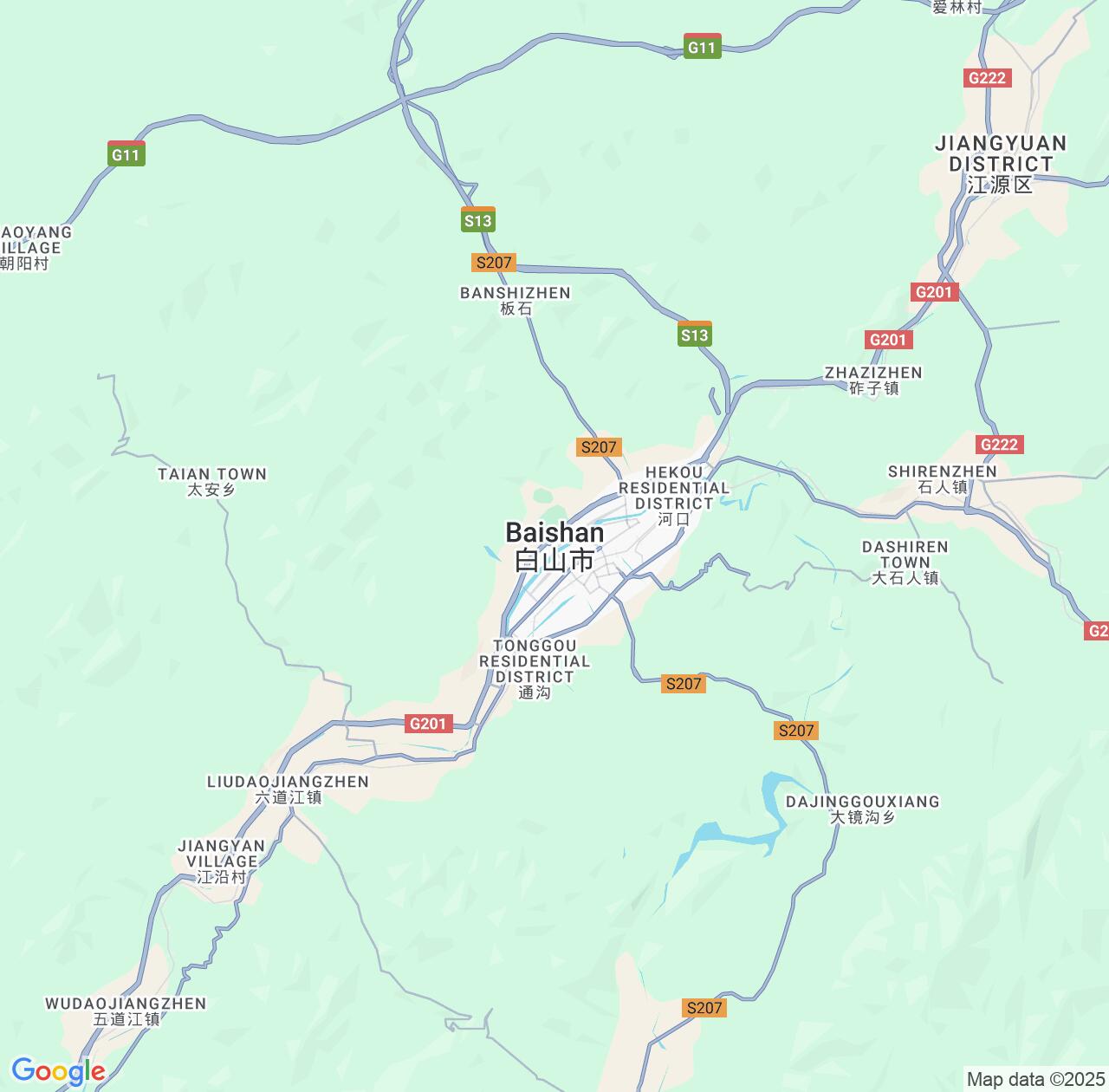 Map image for Intellectual Property Lawyers in Baishan and Jilin IP firms at coordinates  ; .
