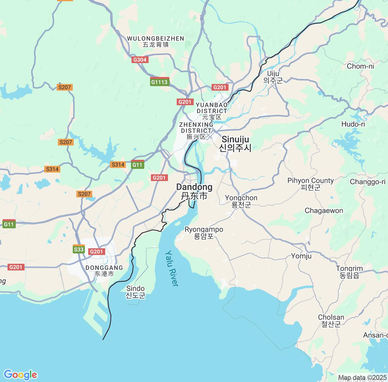 Map image for Intellectual Property Lawyers in Dandong and Liaoning IP firms at coordinates  ; .