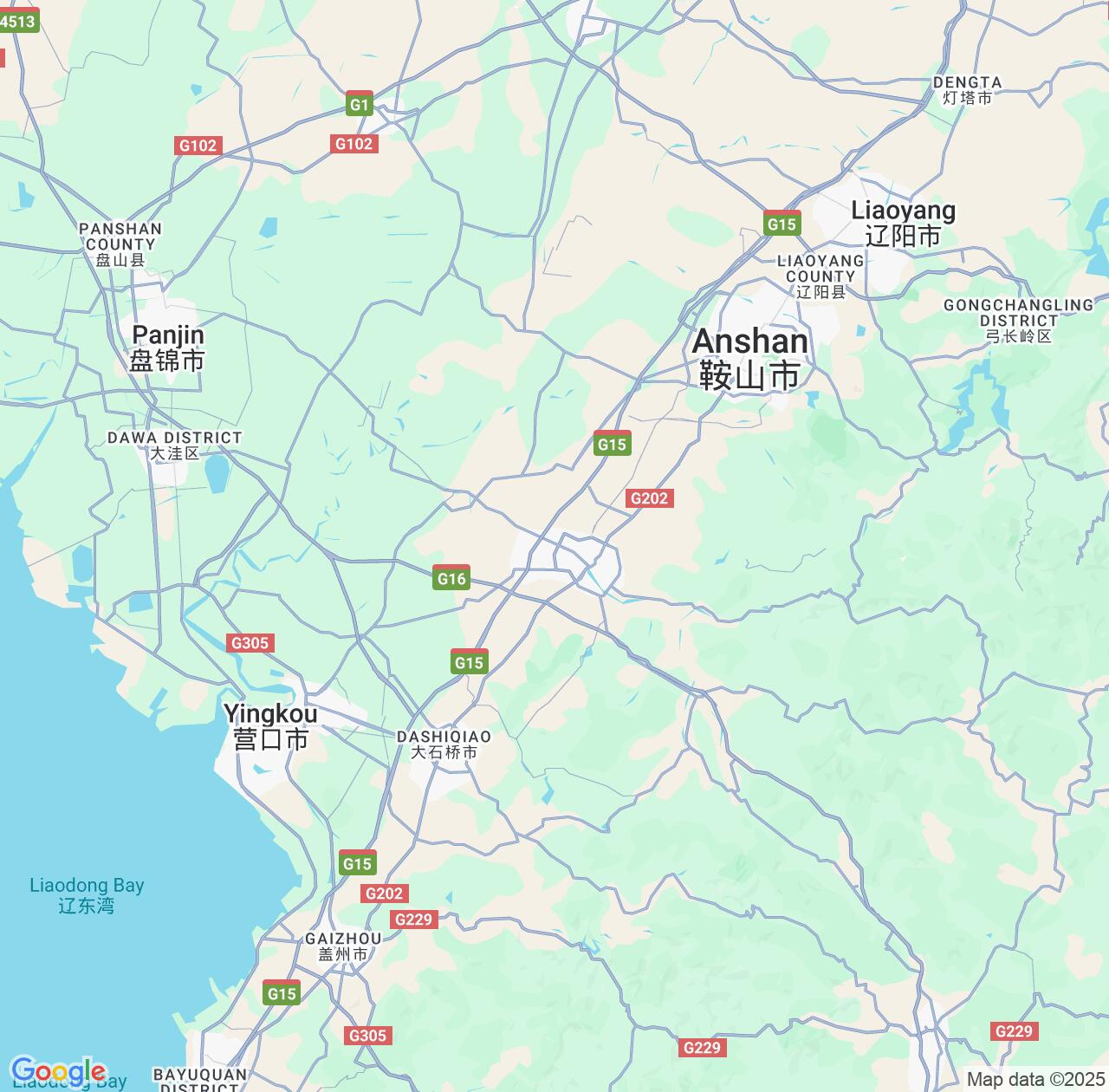 Map image for Intellectual Property Lawyers in Haicheng and Liaoning IP firms at coordinates  ; .