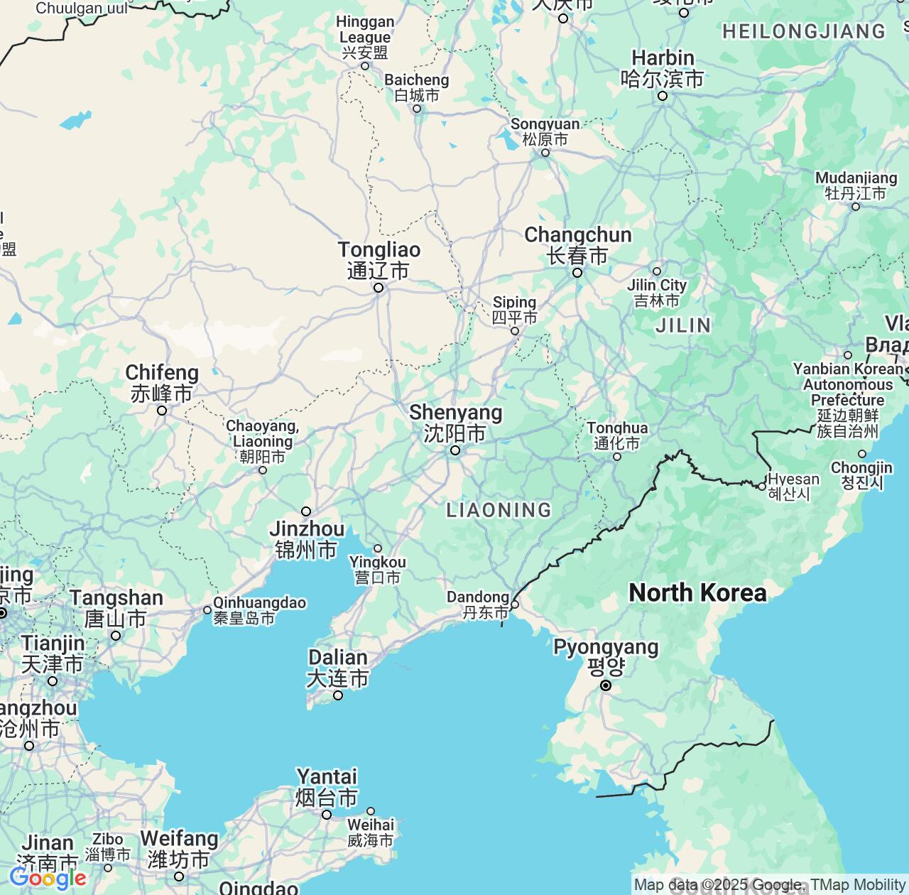 Map image for Intellectual Property Lawyers in Liaoning and China IP firms at coordinates  ; .