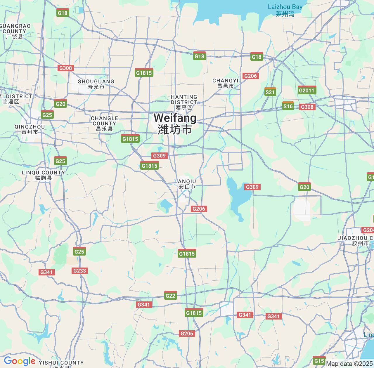 Map image for Intellectual Property Lawyers in Anqiu and Shandong IP firms at coordinates  ; .