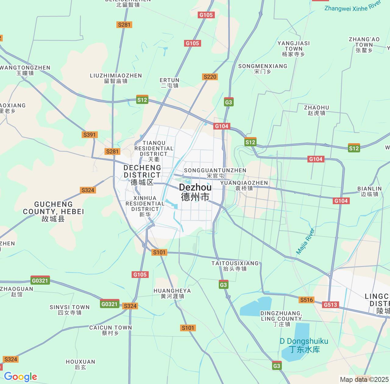 Map image for Intellectual Property Lawyers in Dezhou and Shandong IP firms at coordinates  ; .