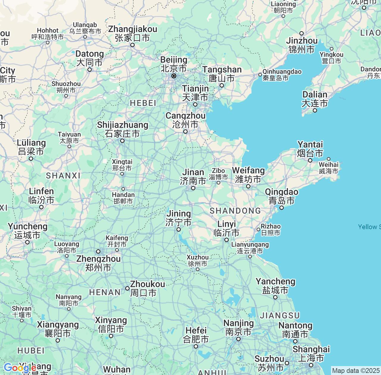 Map image for Intellectual Property Lawyers in Shandong and China IP firms at coordinates  ; .