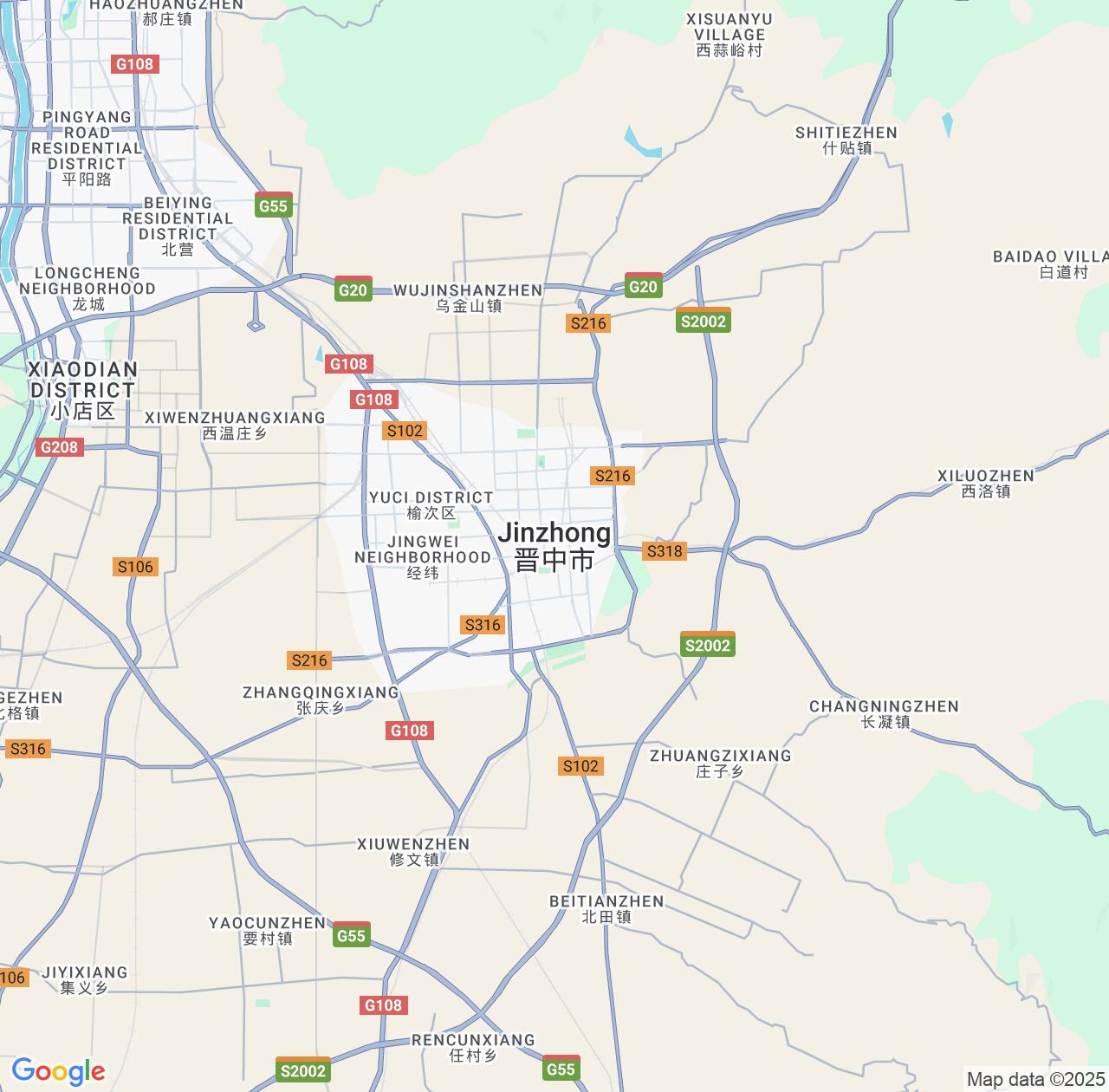 Map image for Intellectual Property Lawyers in Jinzhong and Shanxi IP firms at coordinates  ; .