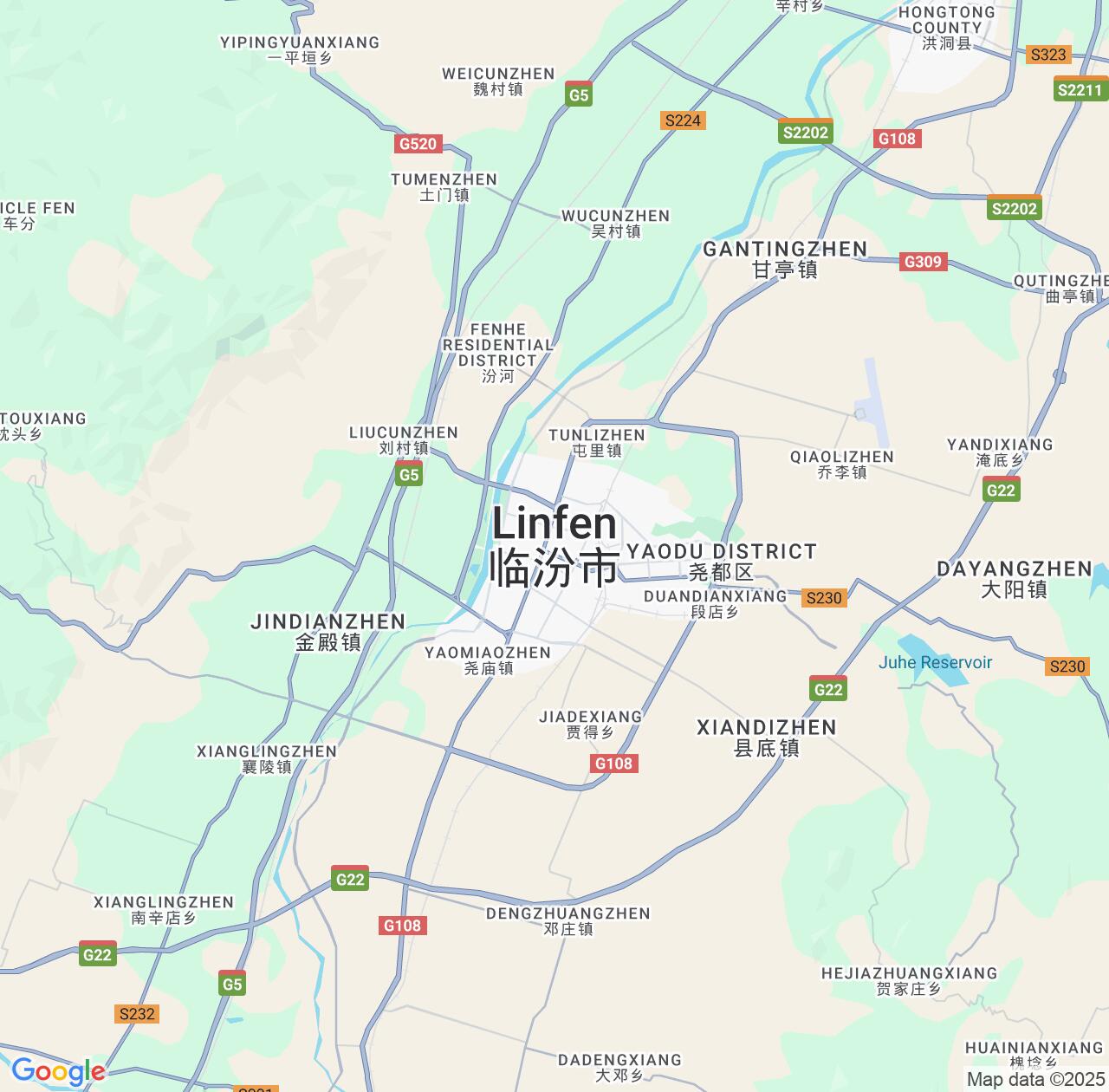 Map image for Intellectual Property Lawyers in Linfen and Shanxi IP firms at coordinates  ; .