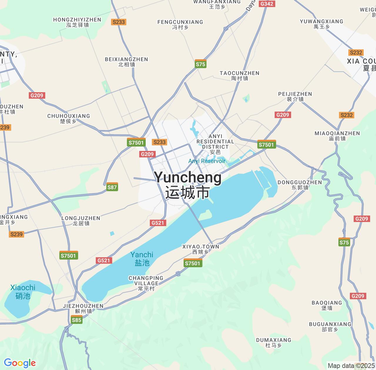 Map image for Intellectual Property Lawyers in Yuncheng and Shanxi IP firms at coordinates  ; .