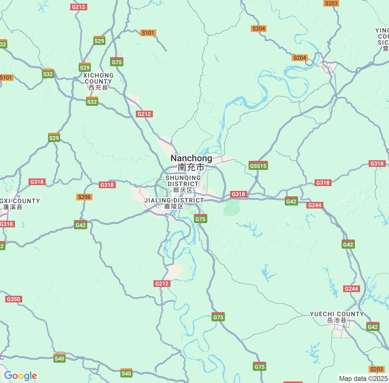 Map image for Intellectual Property Lawyers in Gaoping and Sichuan IP firms at coordinates  ; .