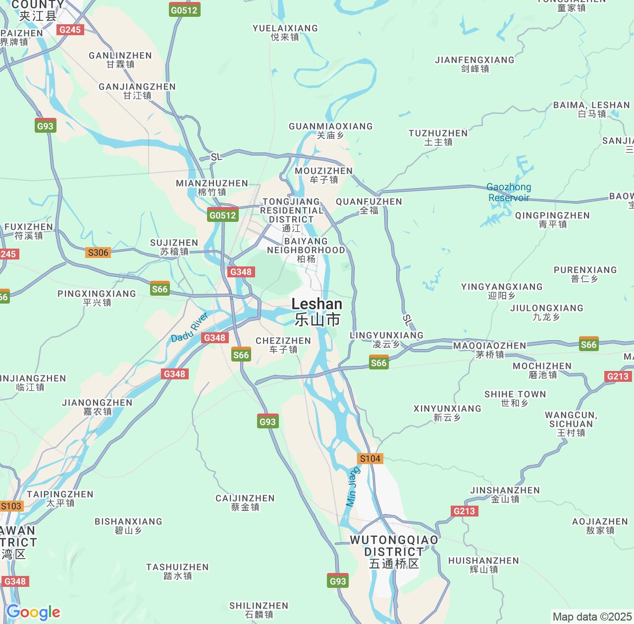 Map image for Intellectual Property Lawyers in Leshan and Sichuan IP firms at coordinates  ; .
