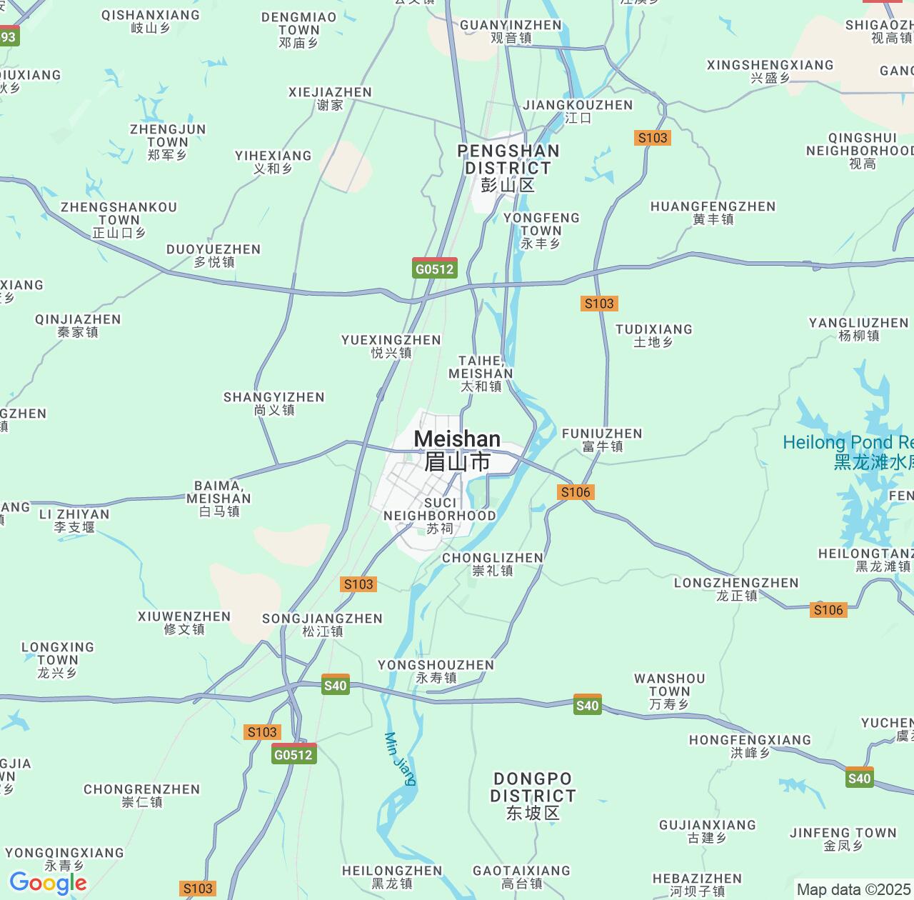 Map image for Intellectual Property Lawyers in Meishan and Sichuan IP firms at coordinates  ; .
