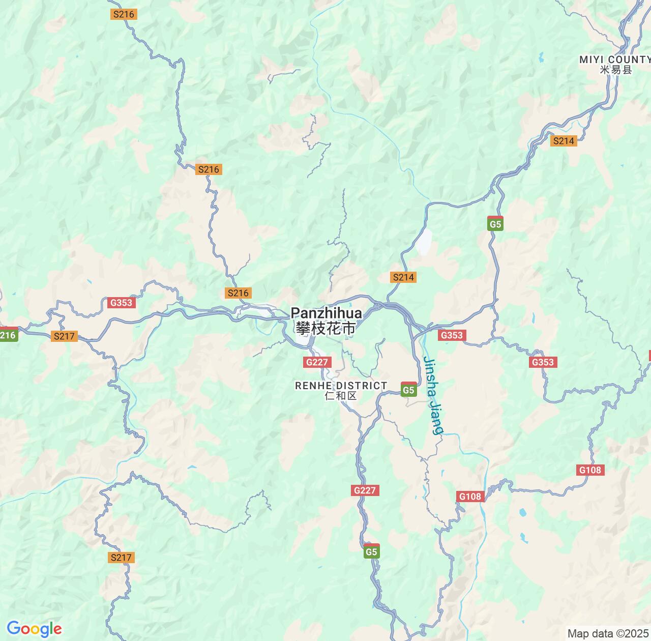 Map image for Intellectual Property Lawyers in Panzhihua and Sichuan IP firms at coordinates  ; .