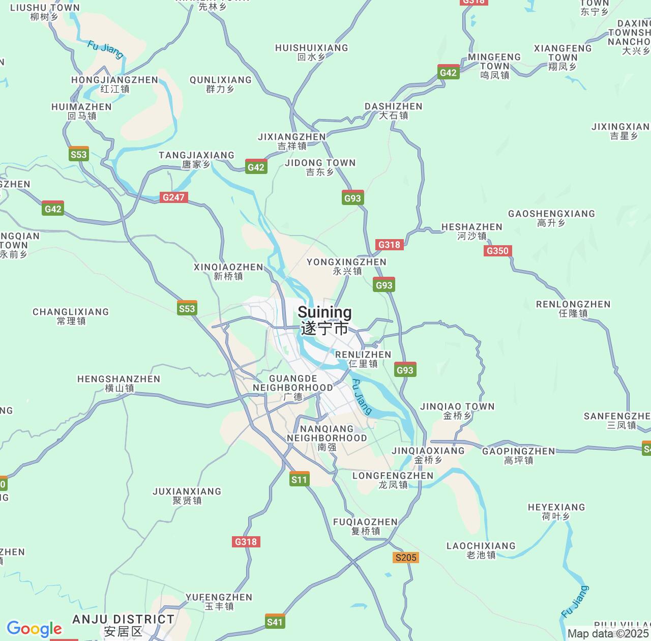 Map image for Intellectual Property Lawyers in Suining and Sichuan IP firms at coordinates  ; .