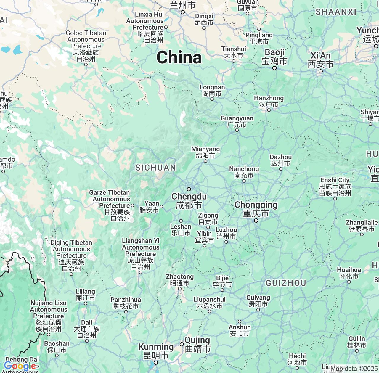 Map image for Intellectual Property Lawyers in Sichuan and China IP firms at coordinates  ; .