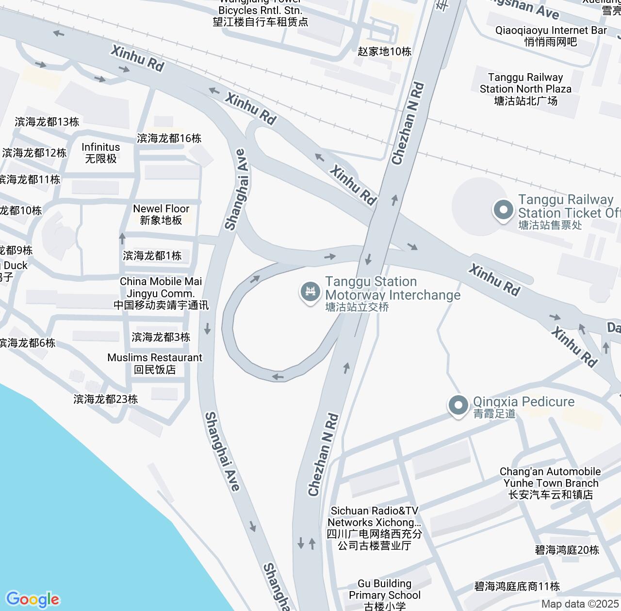 Map image for Intellectual Property Lawyers in Tanggu and Tianjin IP firms at coordinates  ; .