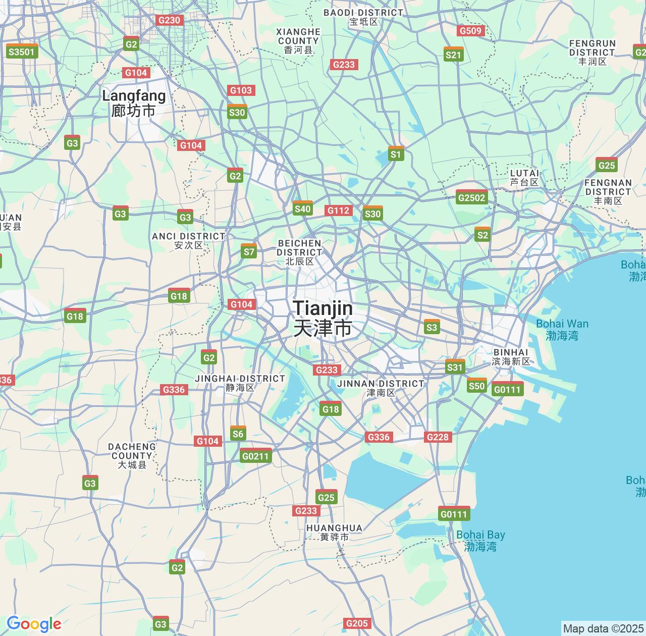 Map image for Intellectual Property Lawyers in Tianjin and China IP firms at coordinates  ; .