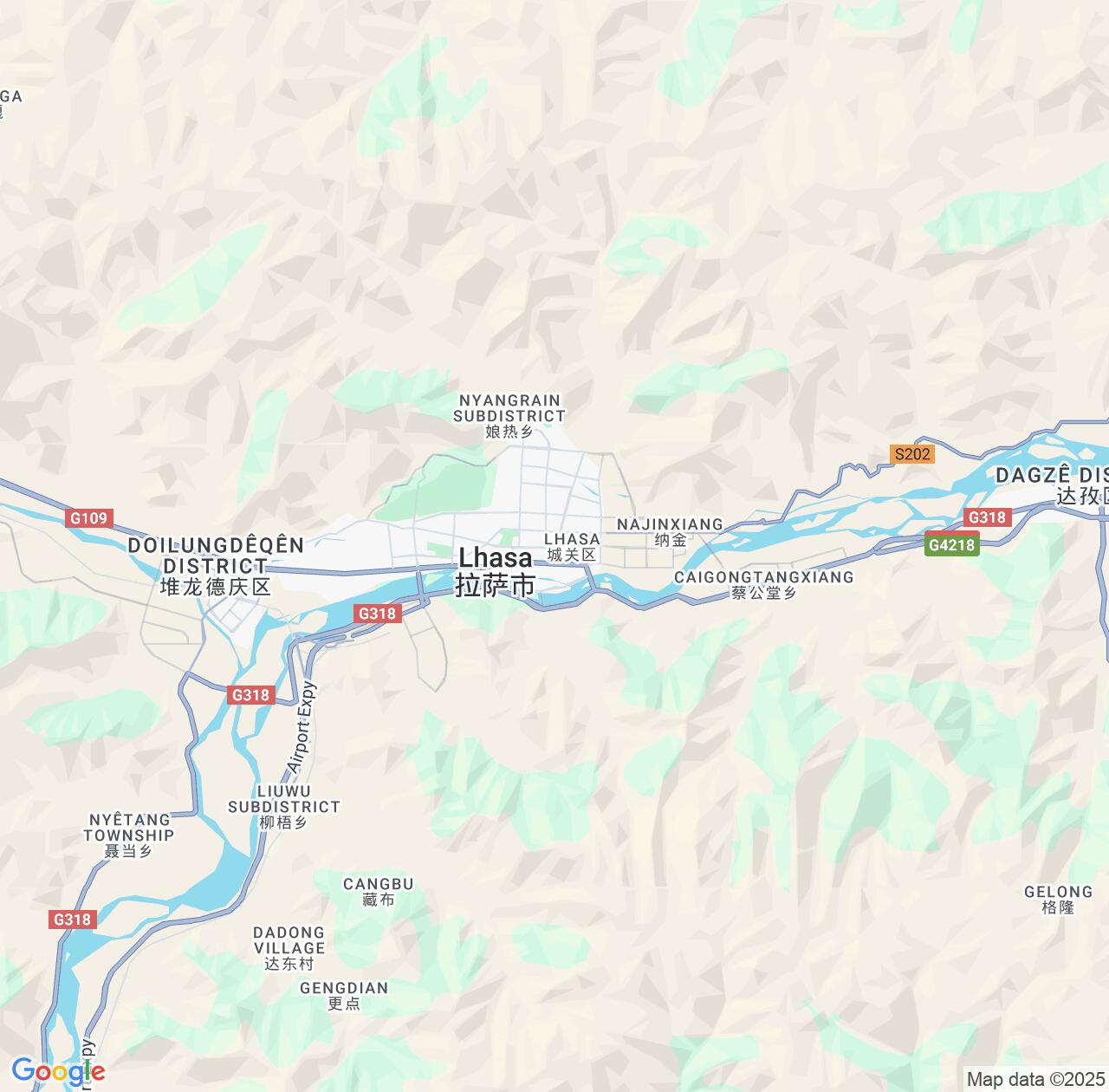 Map image for Intellectual Property Lawyers in Lhasa and Tibet IP firms at coordinates  ; .