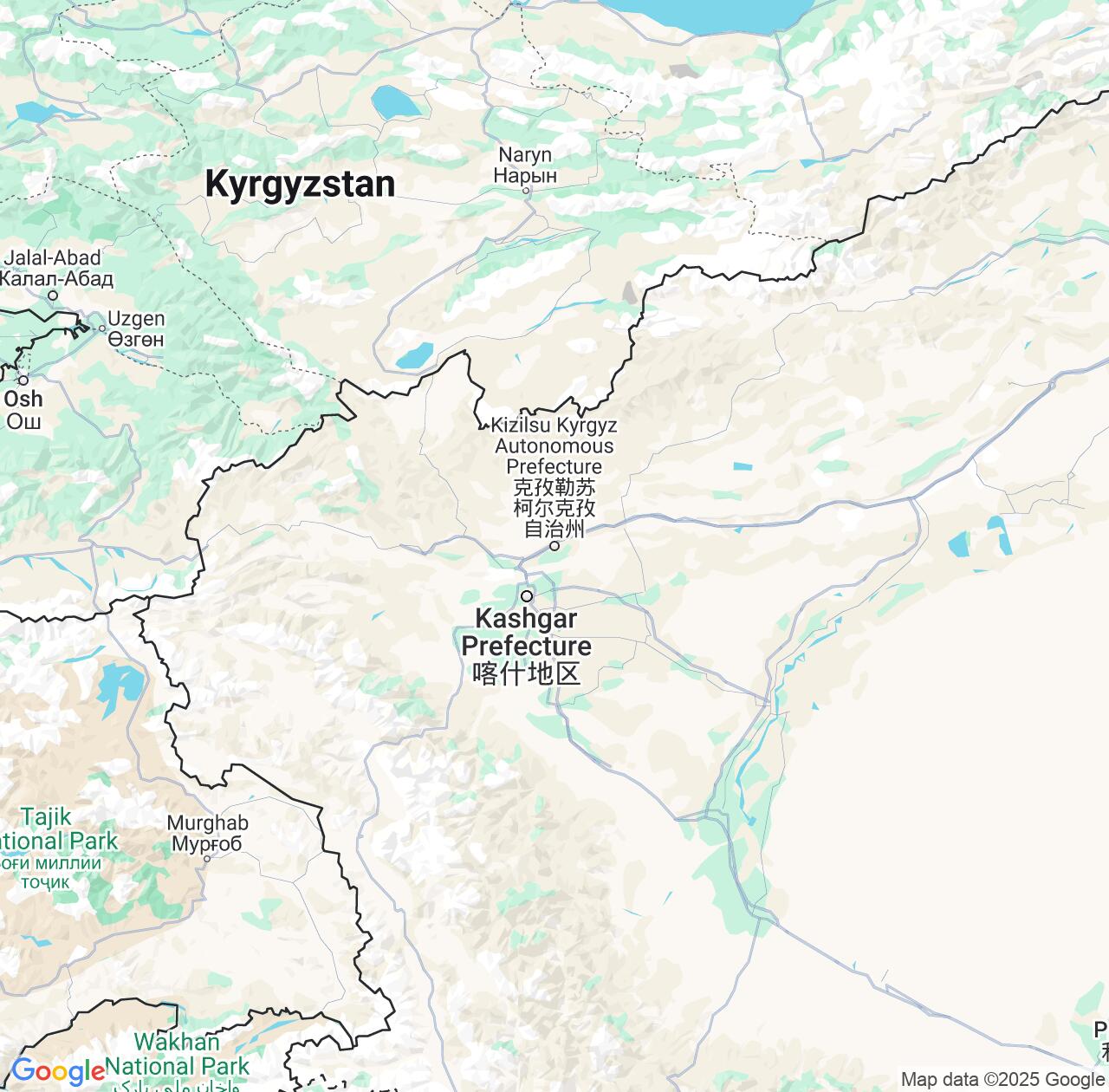 Map image for Intellectual Property Lawyers in Atush and Xinjiang IP firms at coordinates  ; .