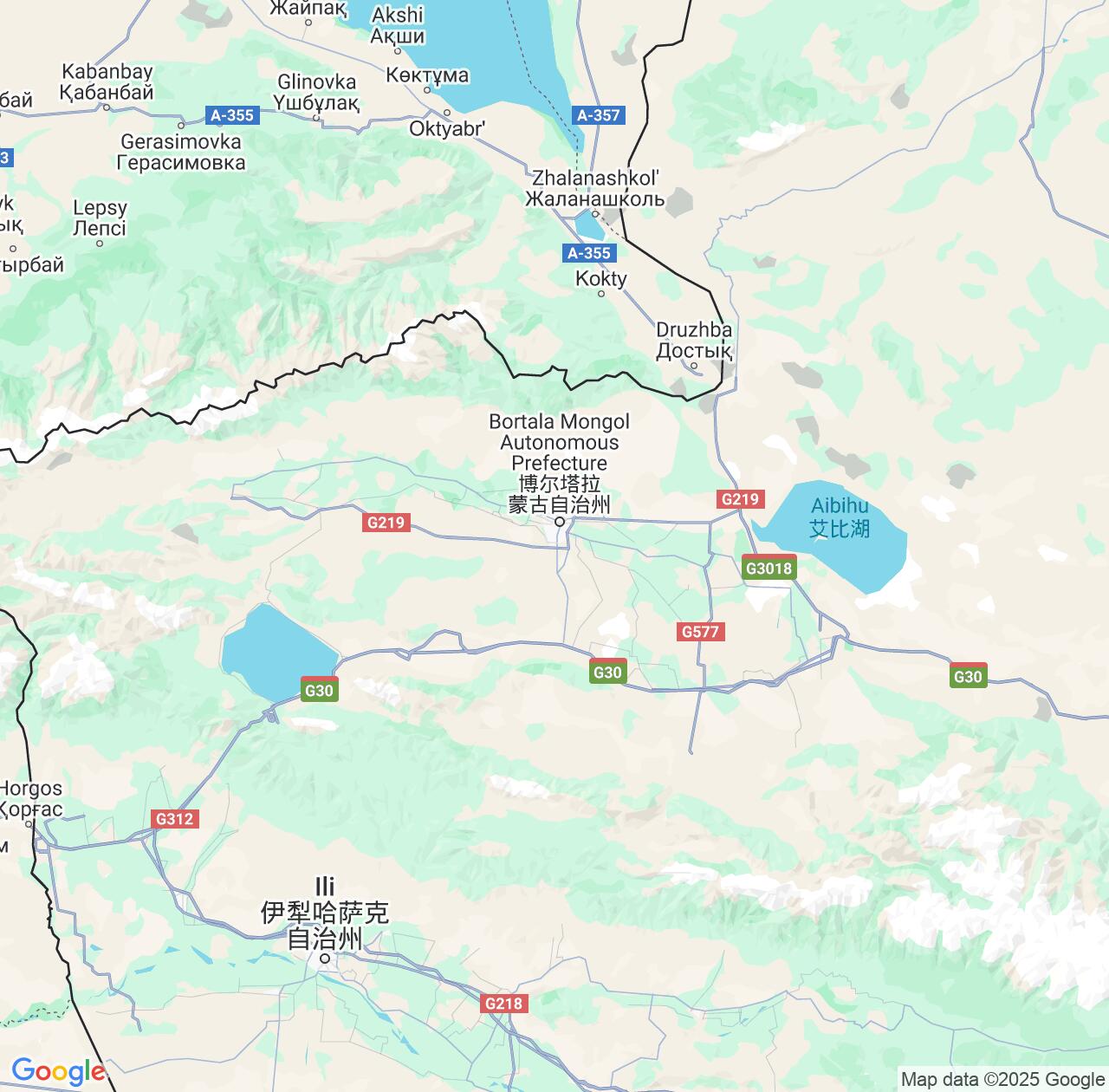 Map image for Intellectual Property Lawyers in Bole and Xinjiang IP firms at coordinates  ; .