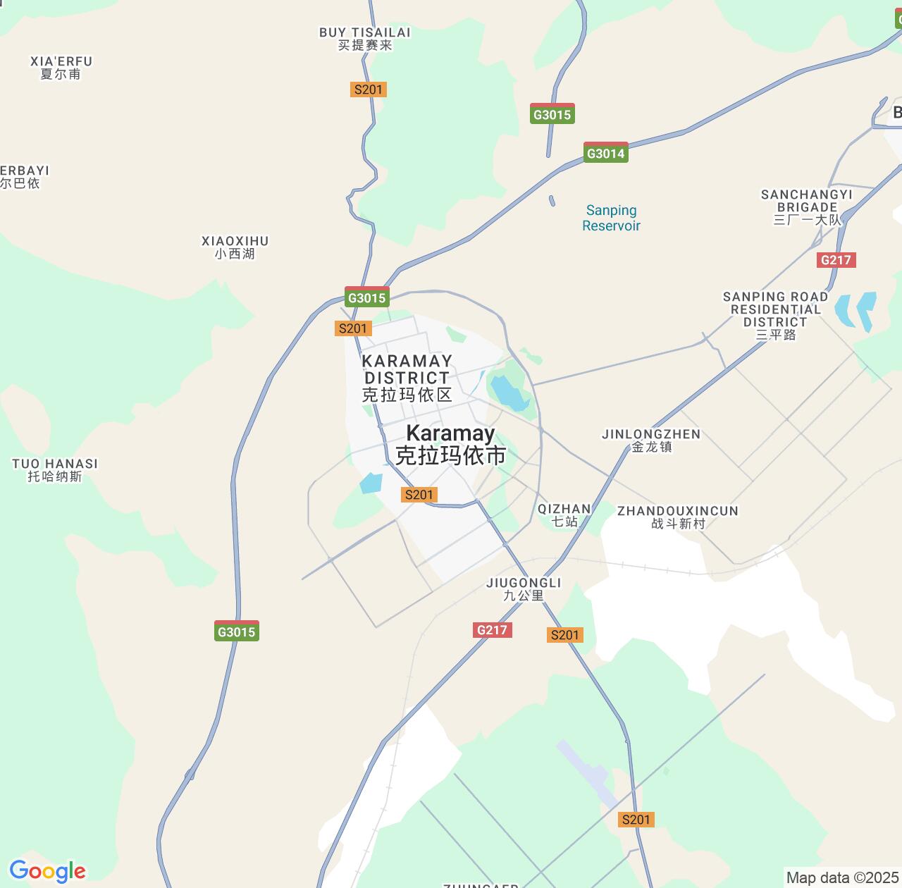 Map image for Intellectual Property Lawyers in Karamay and Xinjiang IP firms at coordinates  ; .