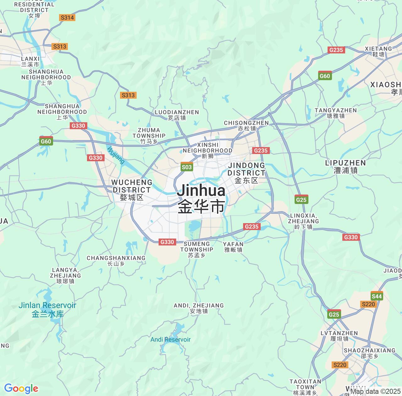 Map image for Intellectual Property Lawyers in Jinhua and Zhejiang IP firms at coordinates  ; .