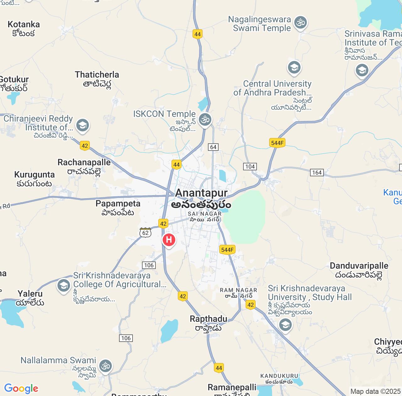 Map image for Intellectual Property Lawyers in Anantapur and Andhra Pradesh IP firms at coordinates  ; .