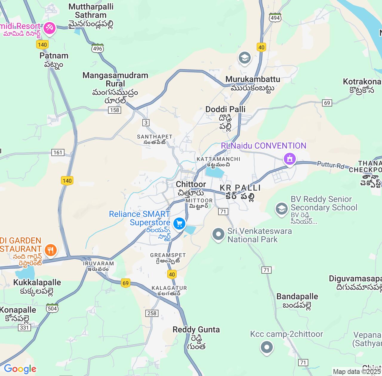 Map image for Intellectual Property Lawyers in Chittoor and Andhra Pradesh IP firms at coordinates  ; .