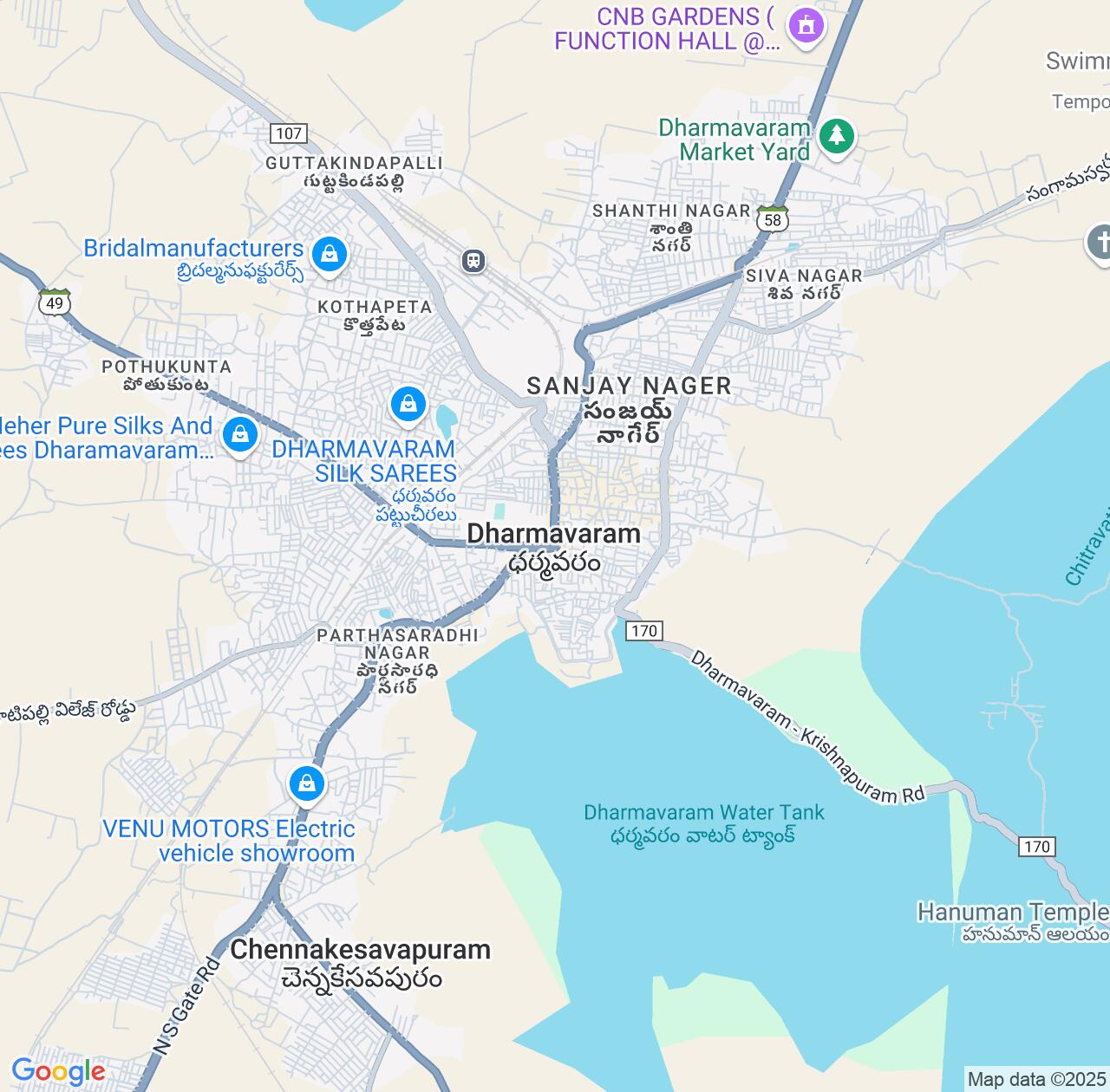 Map image for Intellectual Property Lawyers in Dharmavaram and Andhra Pradesh IP firms at coordinates  ; .