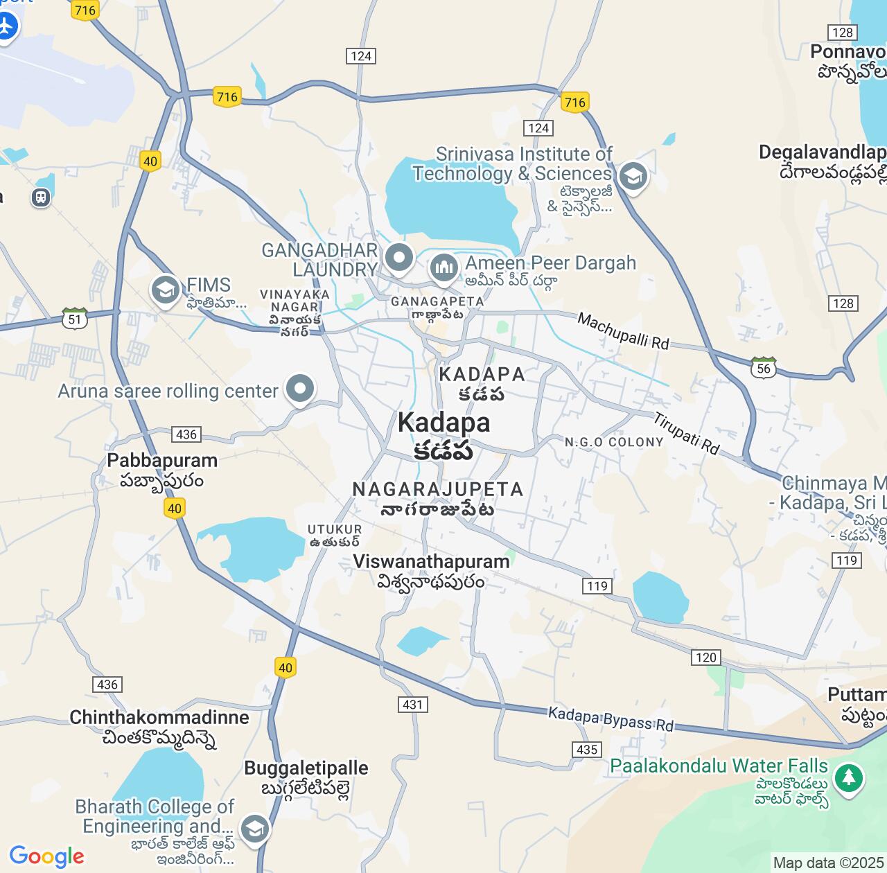 Map image for Intellectual Property Lawyers in Kadapa and Andhra Pradesh IP firms at coordinates  ; .