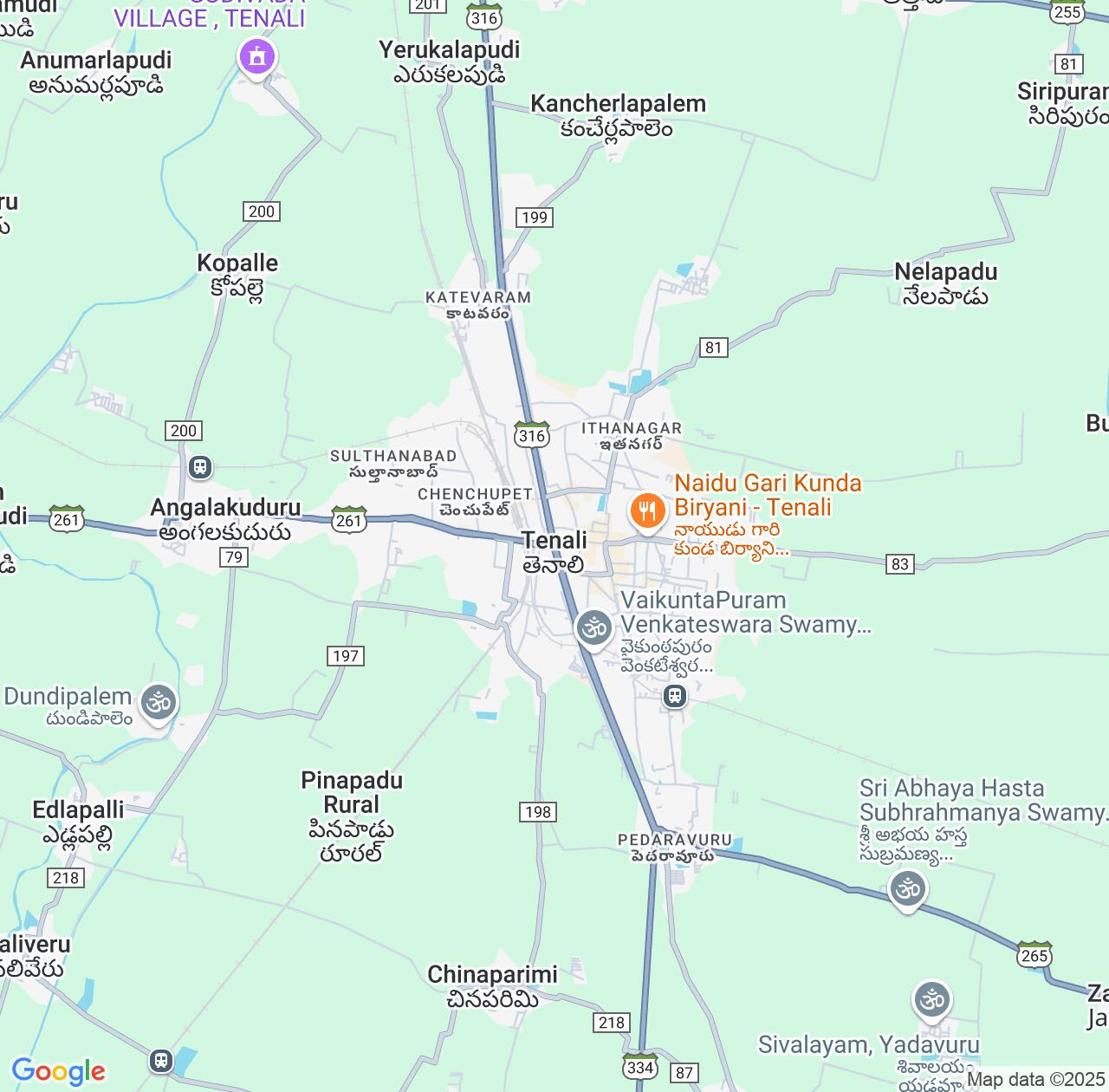 Map image for Intellectual Property Lawyers in Thenali and Andhra Pradesh IP firms at coordinates  ; .