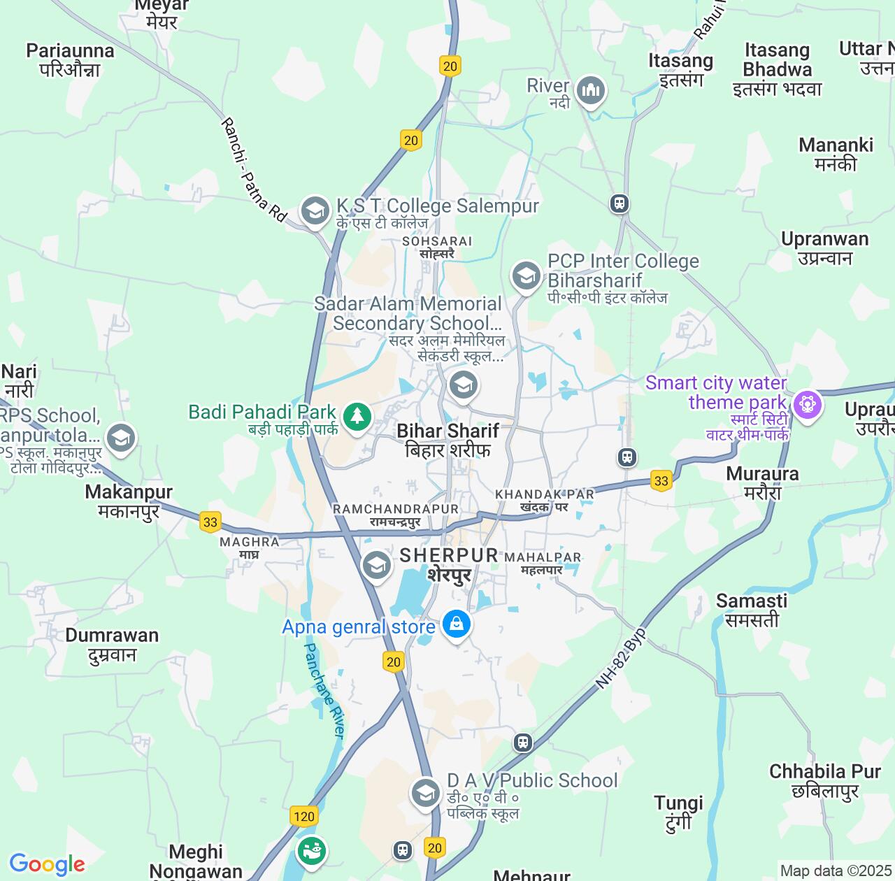 Map image for Intellectual Property Lawyers in Bihar Sharif and Bihar IP firms at coordinates  ; .