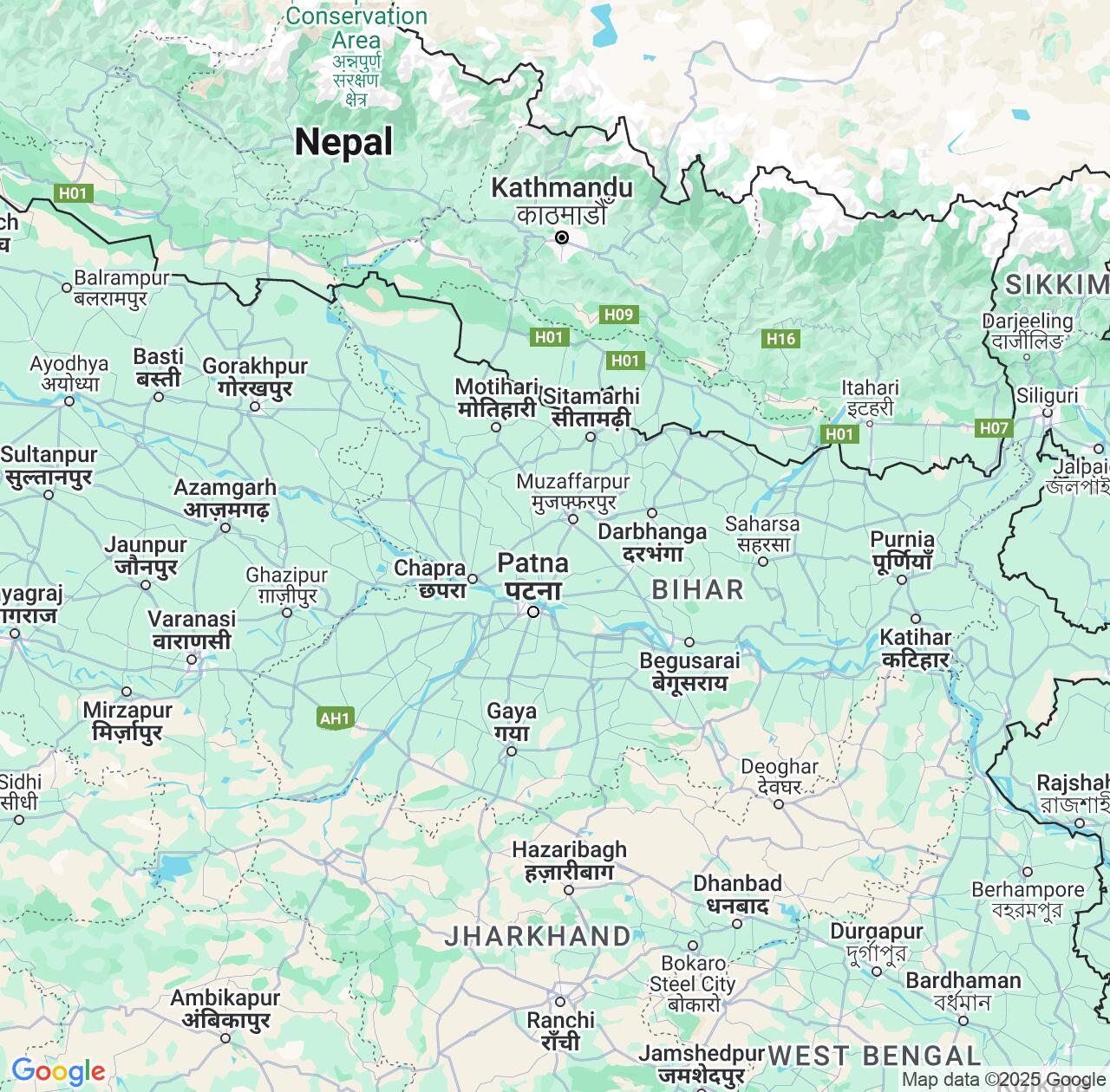 Map image for Intellectual Property Lawyers in Bihar and India IP firms at coordinates  ; .