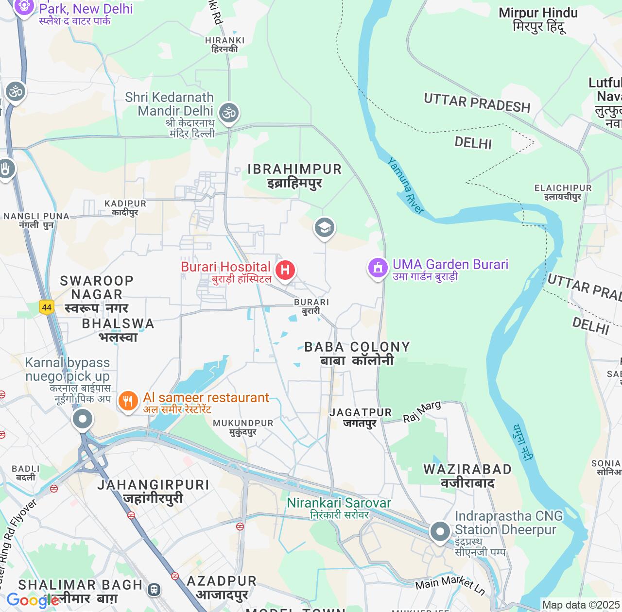Map image for Intellectual Property Lawyers in Burari and Delhi IP firms at coordinates  ; .