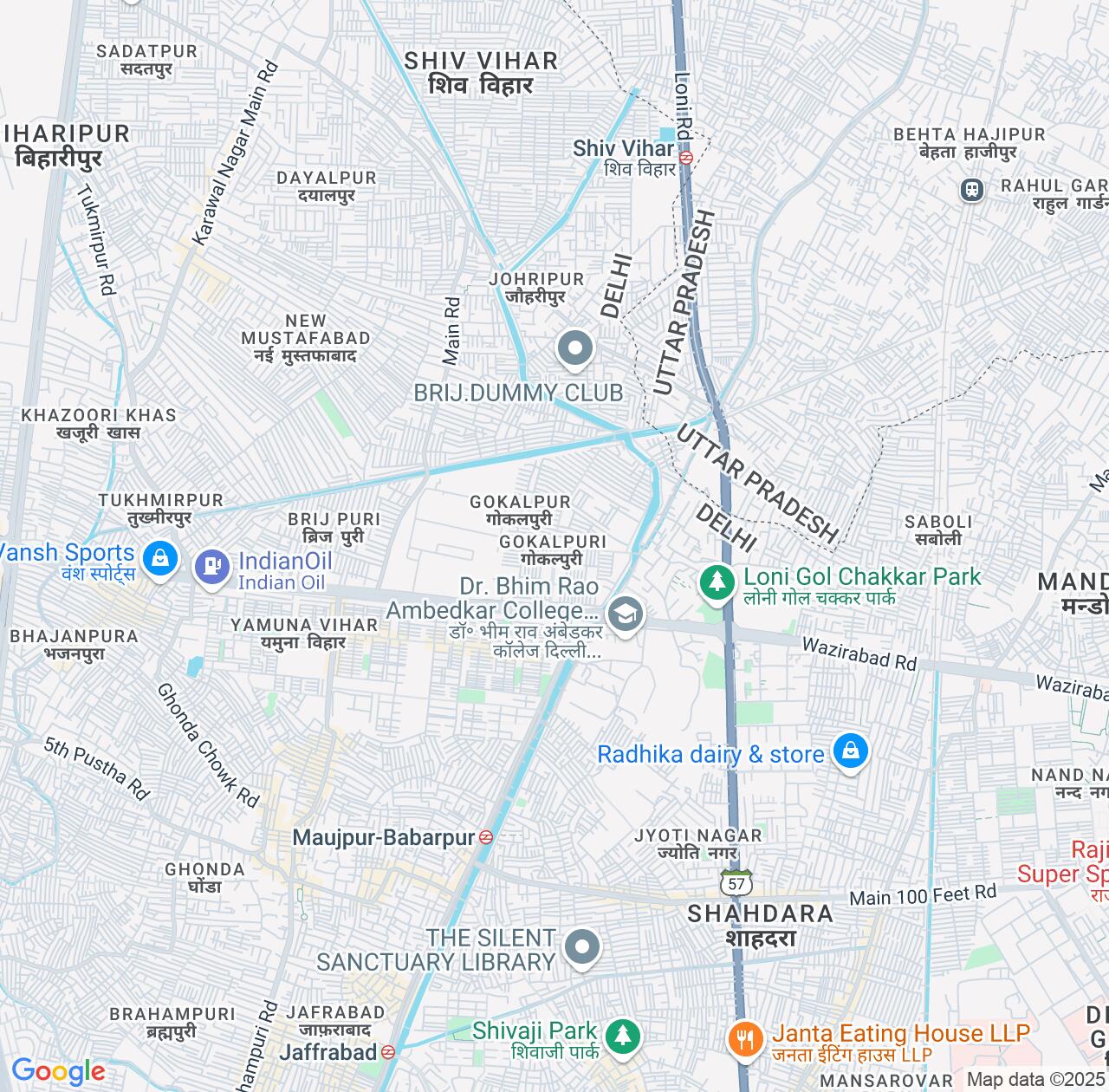 Map image for Intellectual Property Lawyers in Gokalpur and Delhi IP firms at coordinates  ; .