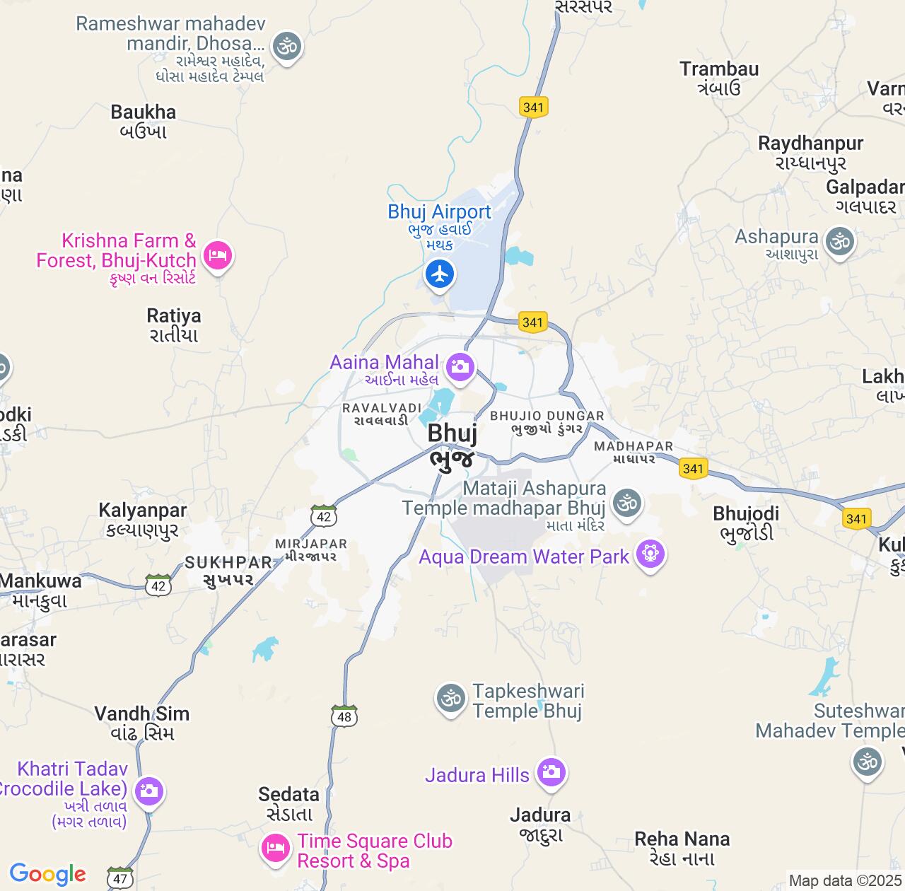 Map image for Intellectual Property Lawyers in Bhuj and Gujarat IP firms at coordinates  ; .