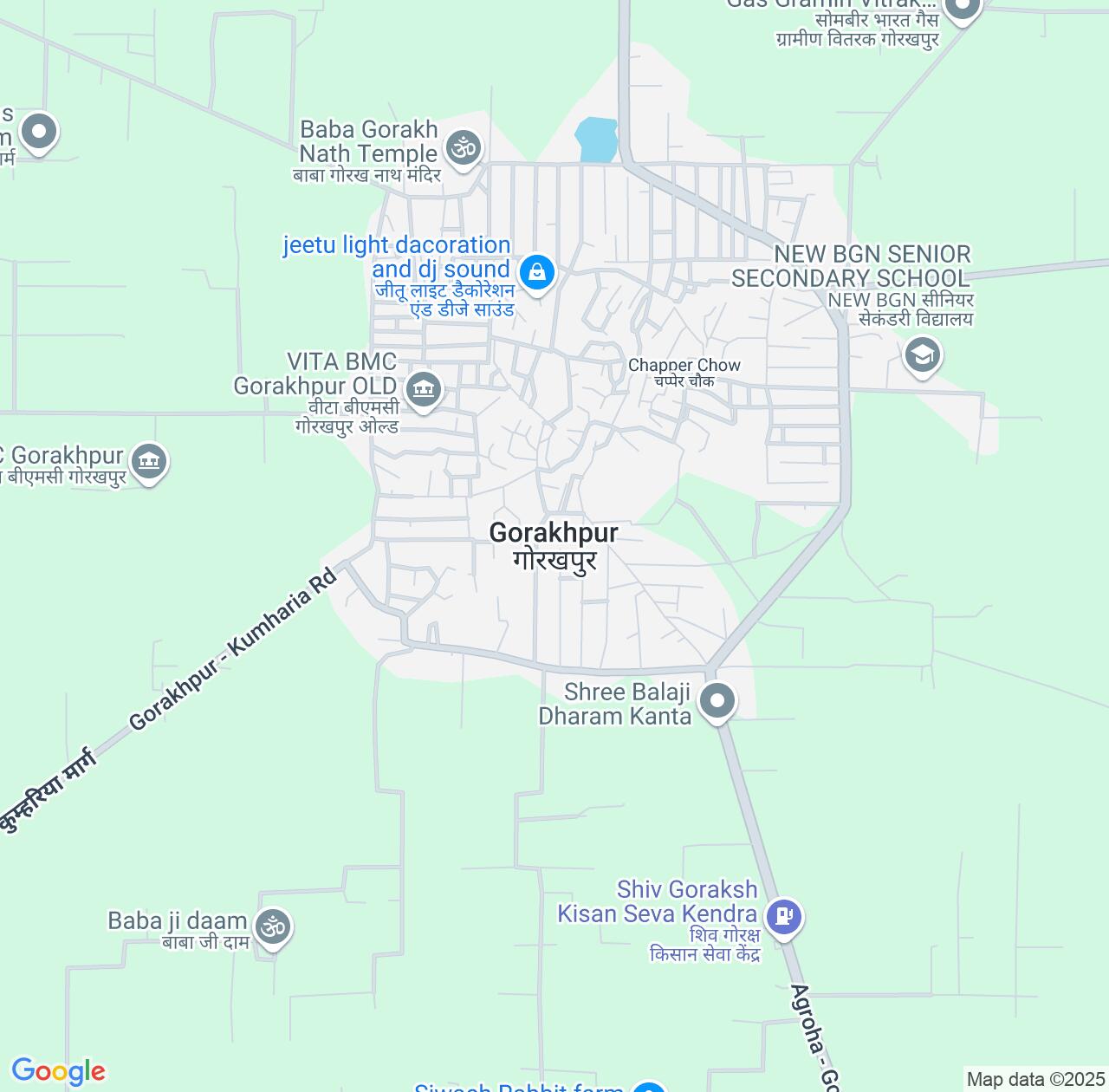 Map image for Intellectual Property Lawyers in Gorakhpur and Haryana IP firms at coordinates  ; .