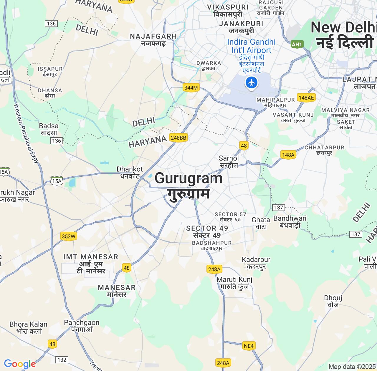 Map image for Intellectual Property Lawyers in Gurugram and Haryana IP firms at coordinates  ; .