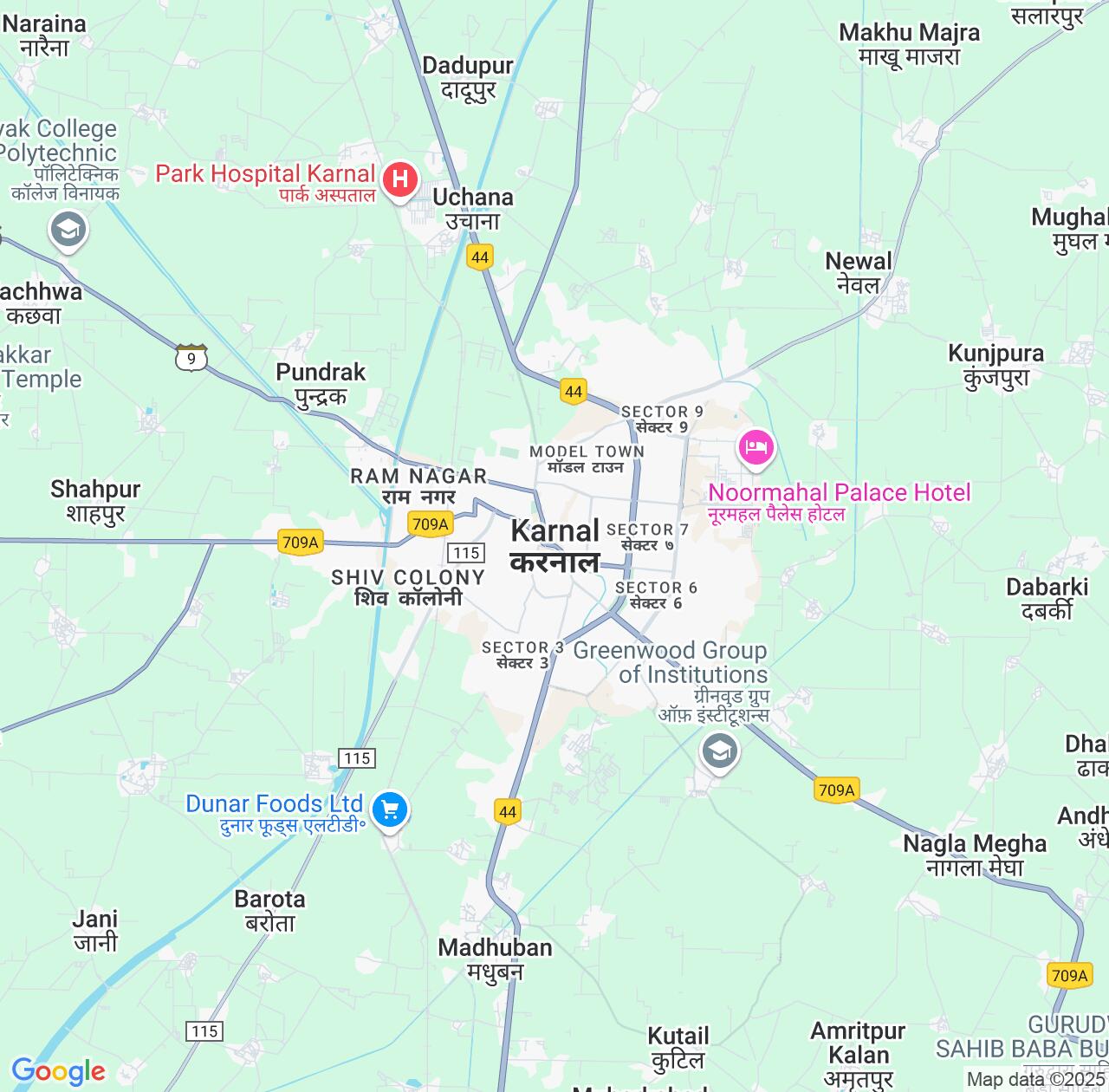 Map image for Intellectual Property Lawyers in Karnal and Haryana IP firms at coordinates  ; .