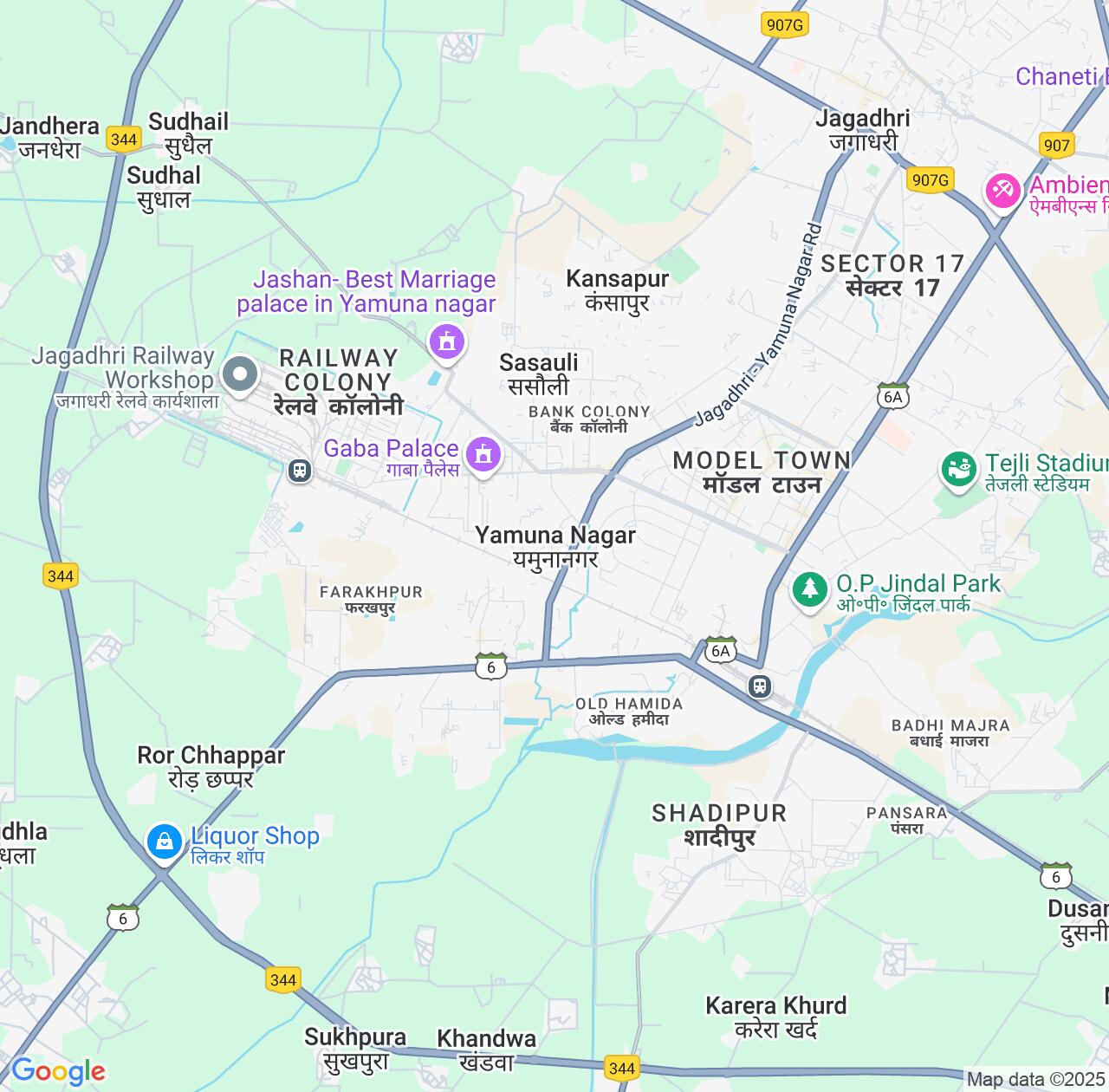 Map image for Intellectual Property Lawyers in Yamuna Nagar and Haryana IP firms at coordinates  ; .