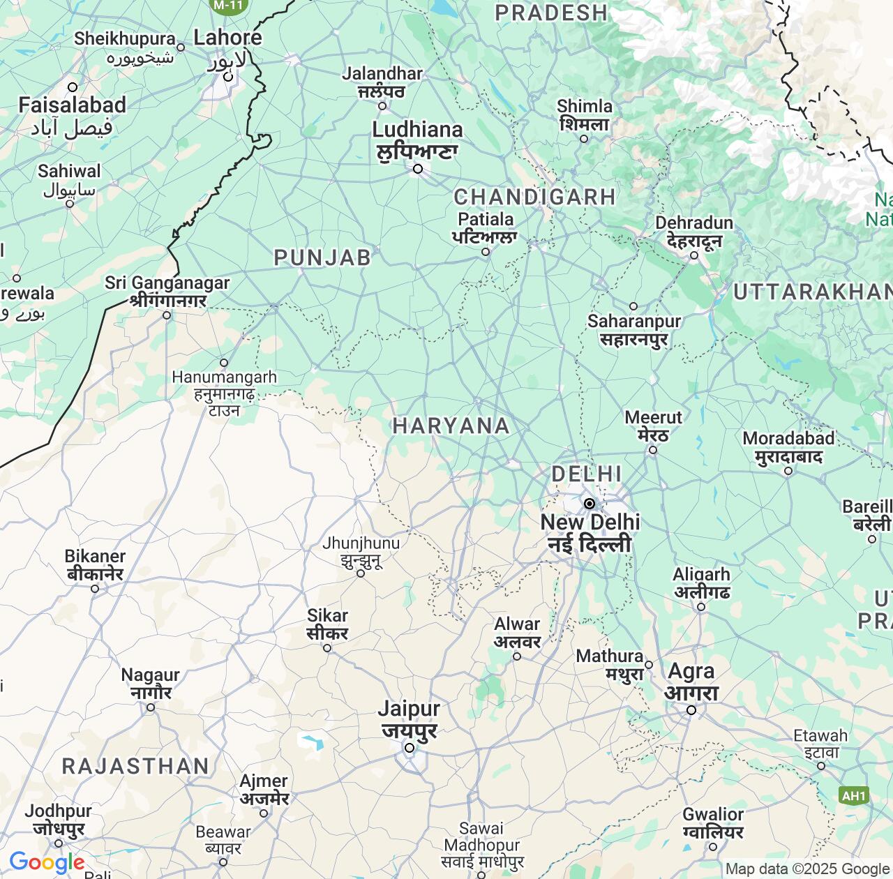 Map image for Intellectual Property Lawyers in Haryana and India IP firms at coordinates  ; .