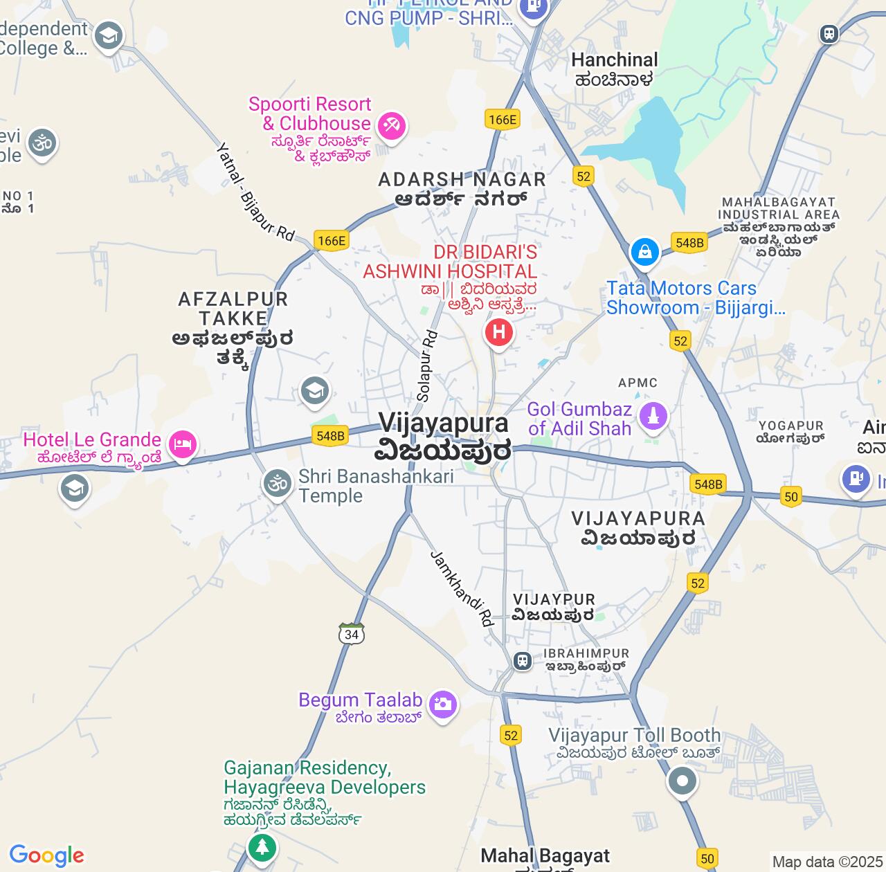 Map image for Intellectual Property Lawyers in Bijapur and Karnataka IP firms at coordinates  ; .