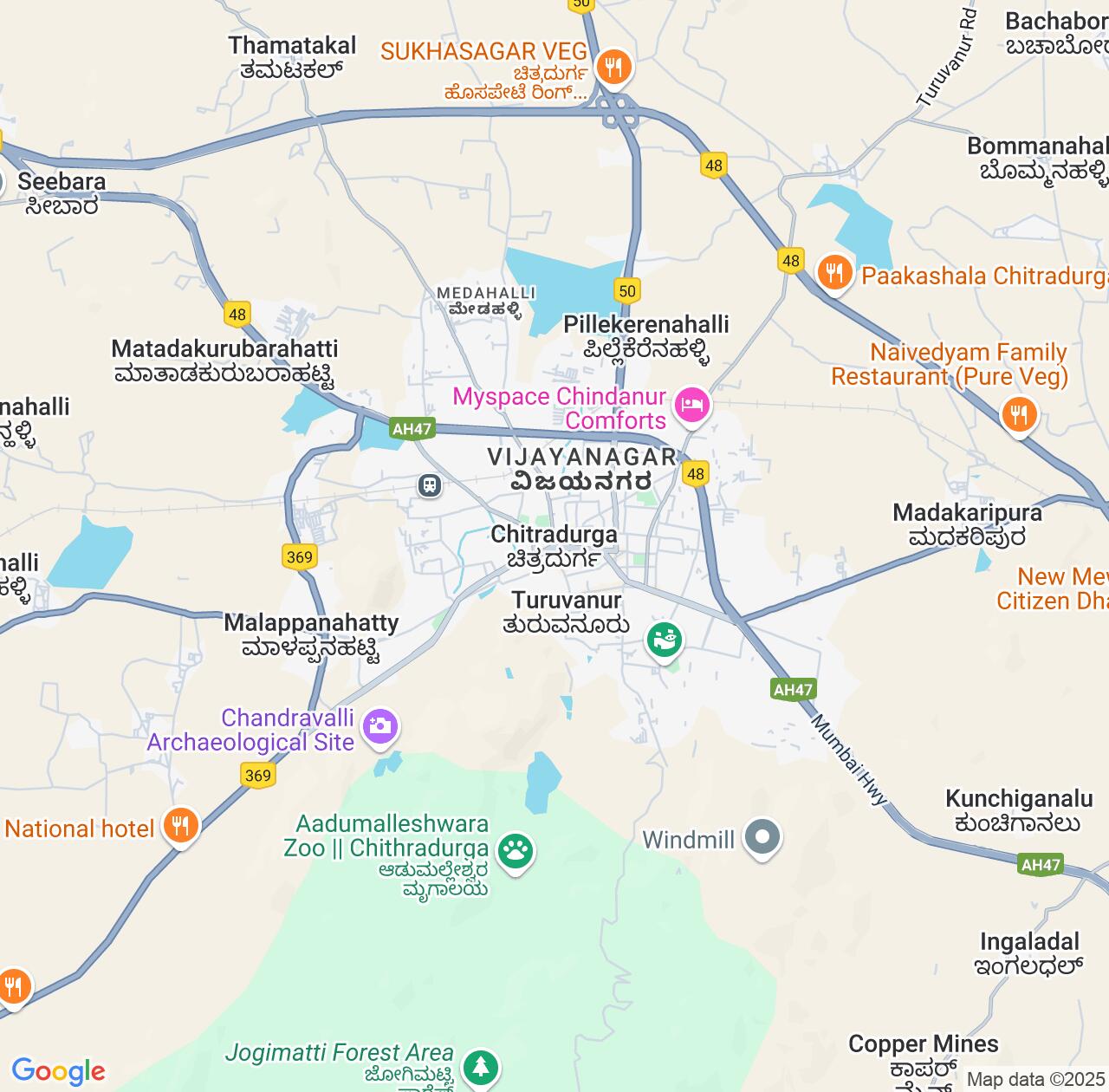 Map image for Intellectual Property Lawyers in Chitradurga and Karnataka IP firms at coordinates  ; .