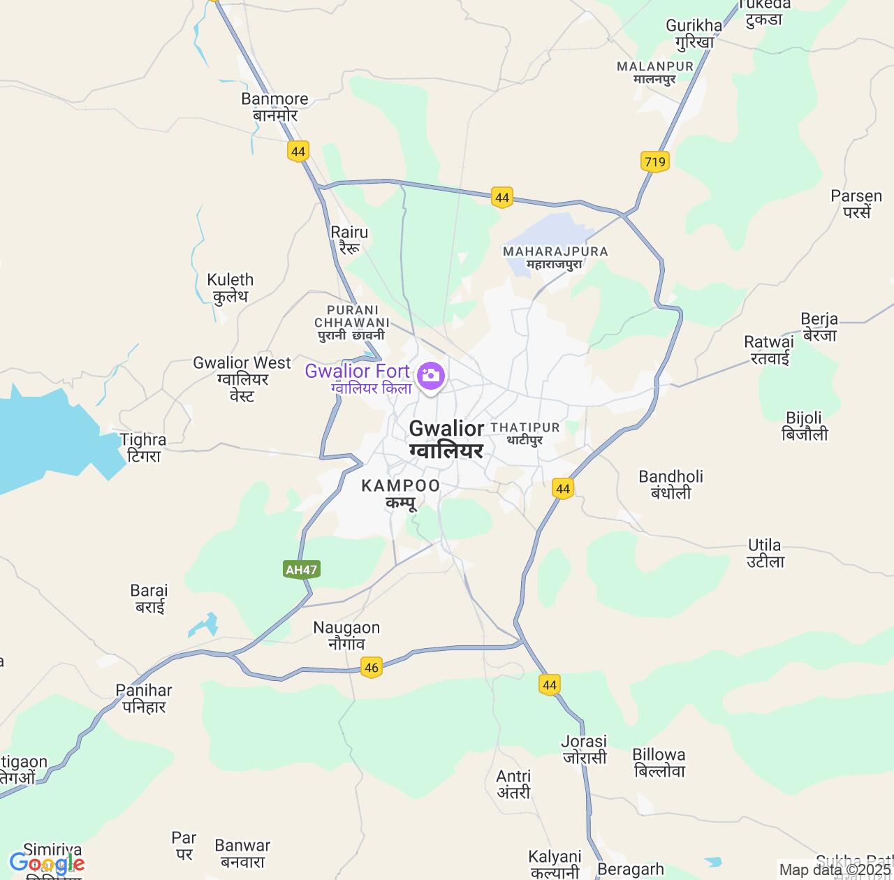 Map image for Intellectual Property Lawyers in Gwalior and Madhya Pradesh IP firms at coordinates  ; .